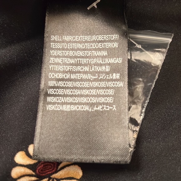 Anthropologie Farm Rio Long-Sleeve Floral Cutout Jumpsuit - Picture 15 of 15